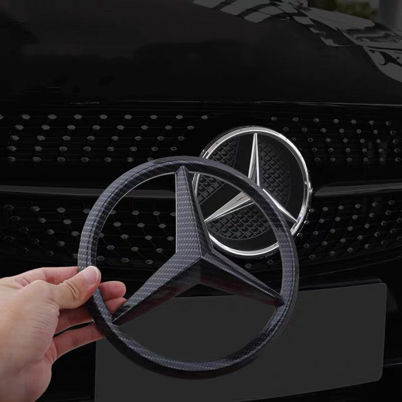 Carbon Fiber Mercedes Emblem