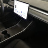 Carbon Fiber TESLA Dashboard Decoration Sticker Decal for Model 3 (2 Pcs)