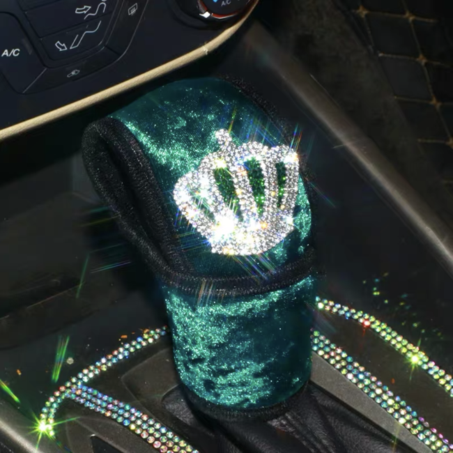 Emerald Car gear shift cover