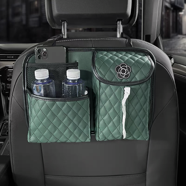 Green Bling Back Seat