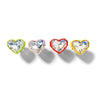 Bling Heart Shaped Rhinestones Car Air Vent Crystal Rhinestones Decoration (1 piece)