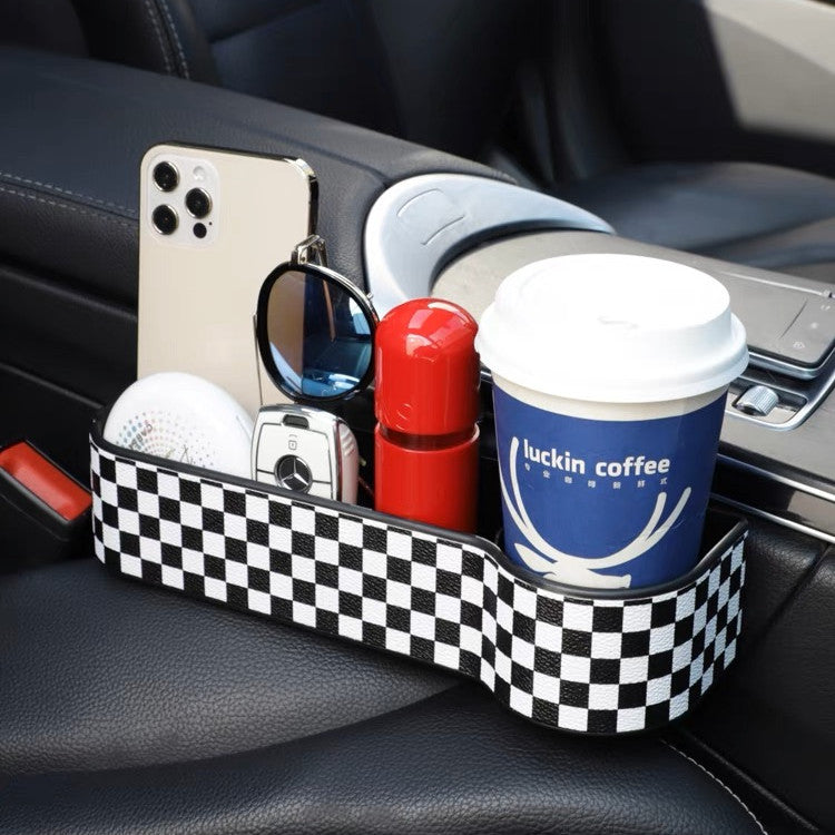 Houndstooth Checker Car Seat Gap Filler