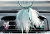 Teal Dream Catcher Car Mirror Charm Ornaments Rearview Mirror Pendant Tiffany Blue