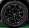 Wheel Cap Kit for TESLA Model S/X/S (Wheel Tire Lug Nut Caps +Tesla logo wheel caps)