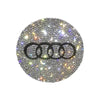 Bling Audi LOGO Stickers for Tire wheel Center Caps Emblem Decal Made w/ Rhinestone Crystals