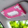 Car Sun Visor Organizer Tissue Box with Daisy - Carsoda - 2