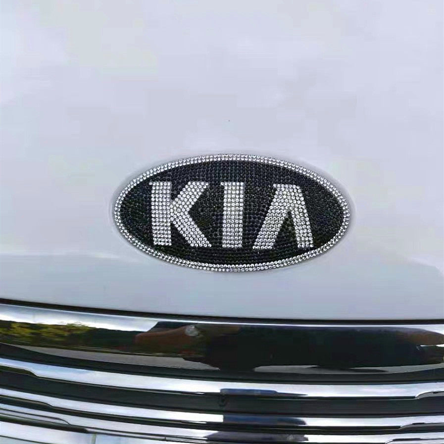 KIA Bling Emblem Decal for Front/Rear Grille Custom-made – Carsoda