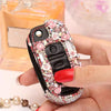 Bling Car Key Holder with Rhinestones for POLO, passart and other VW vehicles - Carsoda - 3