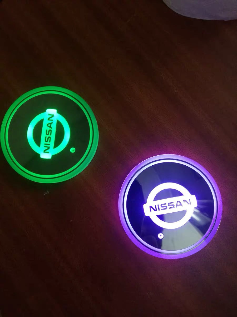 NISSAN LED illuminating Cup Coaster (USB charged)