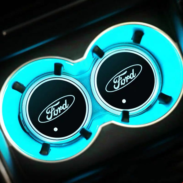 FORD LED illuminating Cup Coaster (USB charged)