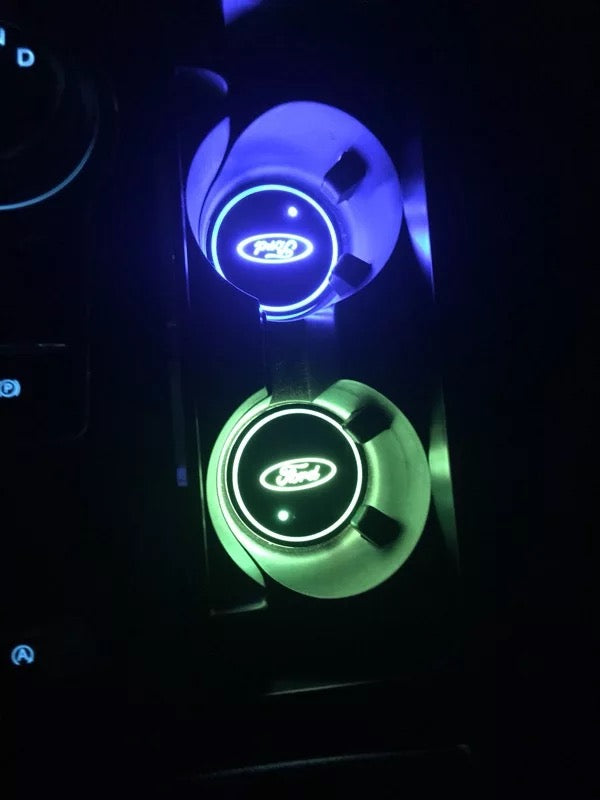 FORD LED illuminating Cup Coaster (USB charged)