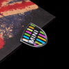 Leaf Shaped Metal Sticker decal for Mini Cooper -Jack Union Checker Rainbow Bulldog 12 Patterns