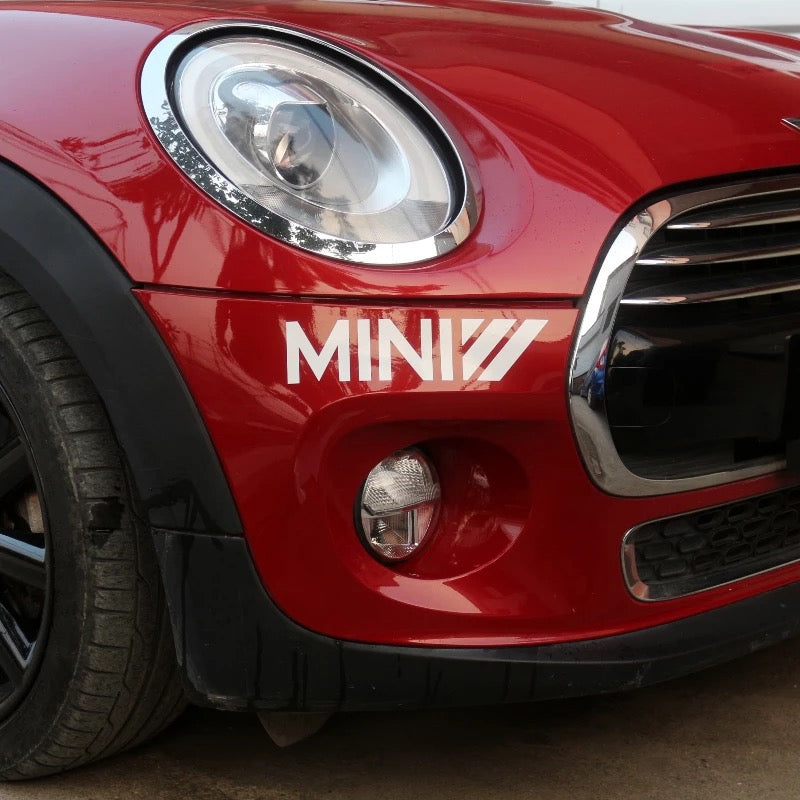 Cute Mini Cooper Customized Decal Stickers