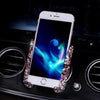 Bedazzled Bling Car Air vent Cell Phone Holder Pink/Silver/Purple/Red
