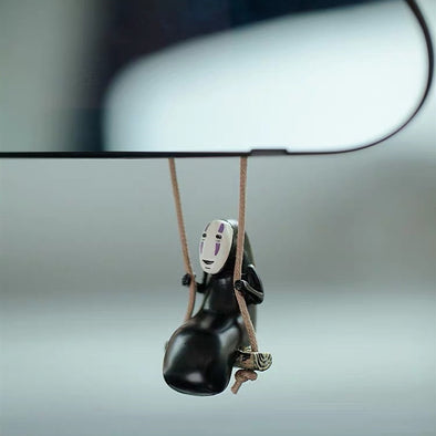 Spirited Away Haku kaonashi Car Mirror Charm Pendant