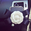 Bling Camellia Car Air Vent Sunglasses cell phone holder - Carsoda - 2