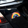 3D Chrome Metal Rainbow LGBT Pride Car Decal Bumper Sticker