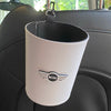 BMW Mini Cooper Countryman Clubman Car Seat Back Hanging Trash Can Tissue Bay -White, Black