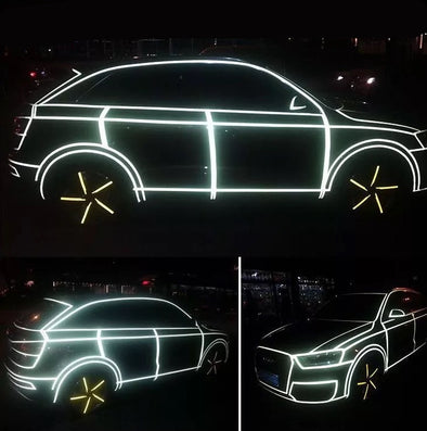 Fluorescent Neon  Car 3M Tape DIY Decor - Carsoda - 1