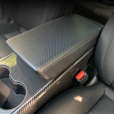 Customized Center Console Cover for Tesla Model 3