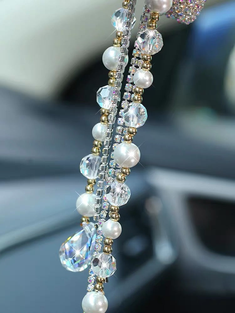 Bling Golden OM Rhinestone Pendant for Car Interior Rearview Mirror, Car  Hanging Yoga Meditation Charm Ornament, Bedazzled Car Accessories