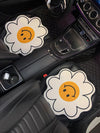 Smiley Sunflower Happy Face Car Seat Cover Cushion Pad