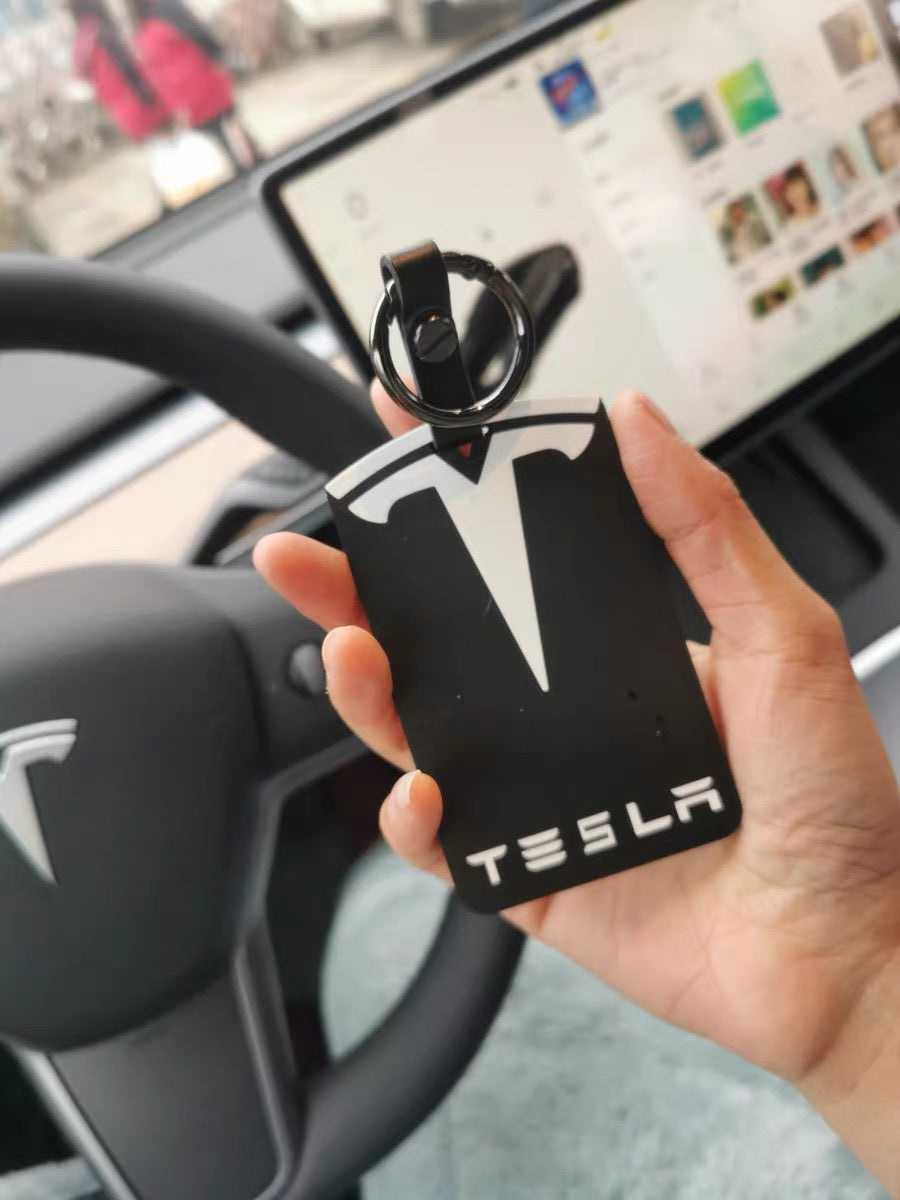 Tesla Key Card Sticker Tesla Model S/X/3/Y Car Key Card Holder Cover – Carsoda