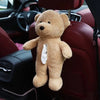 Bear Car Seat Back Center Console Tissue Box -Great gift for teddy lovers