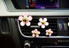 Bling Your Car - Small Daisy Car Air Vent Mounted Decoration with Fragnace (set of 4)