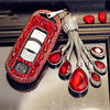 Red MAZDA Bling Car Key Holder with Rhinestones cx5 cx-7 cx-9 cx-4