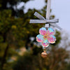 Car Mirror Charm Ornaments-Hanging Cherry Sakura Rear View Mirror Pendant