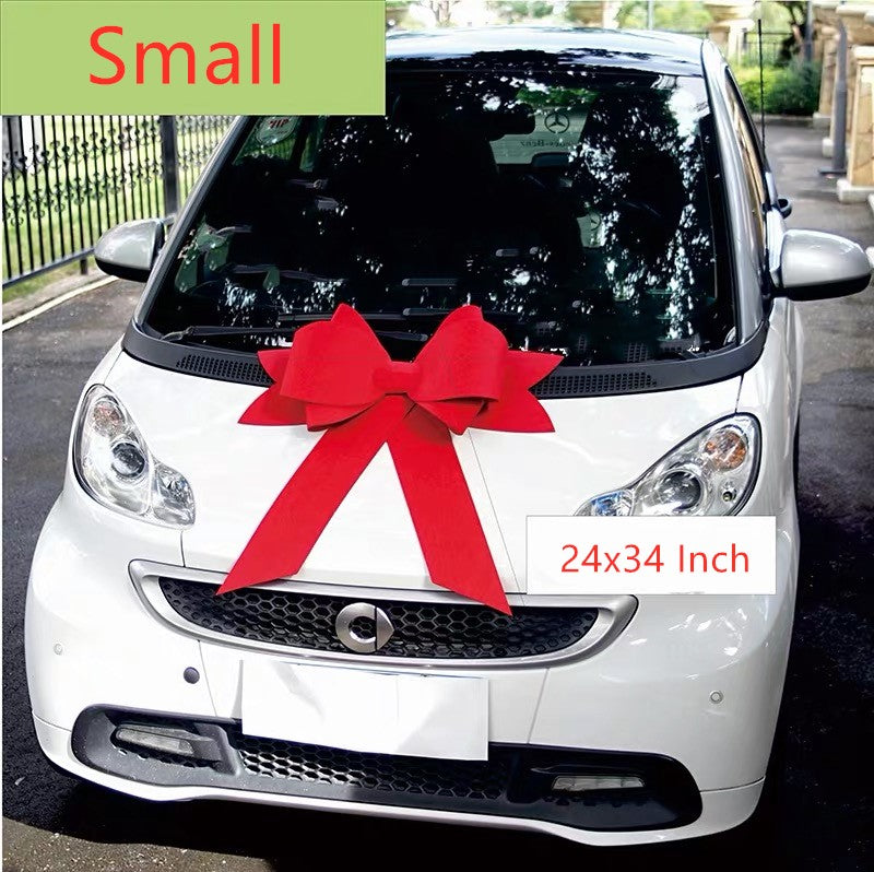 Handmade Big Car Bow Giant New Gift Red Bow