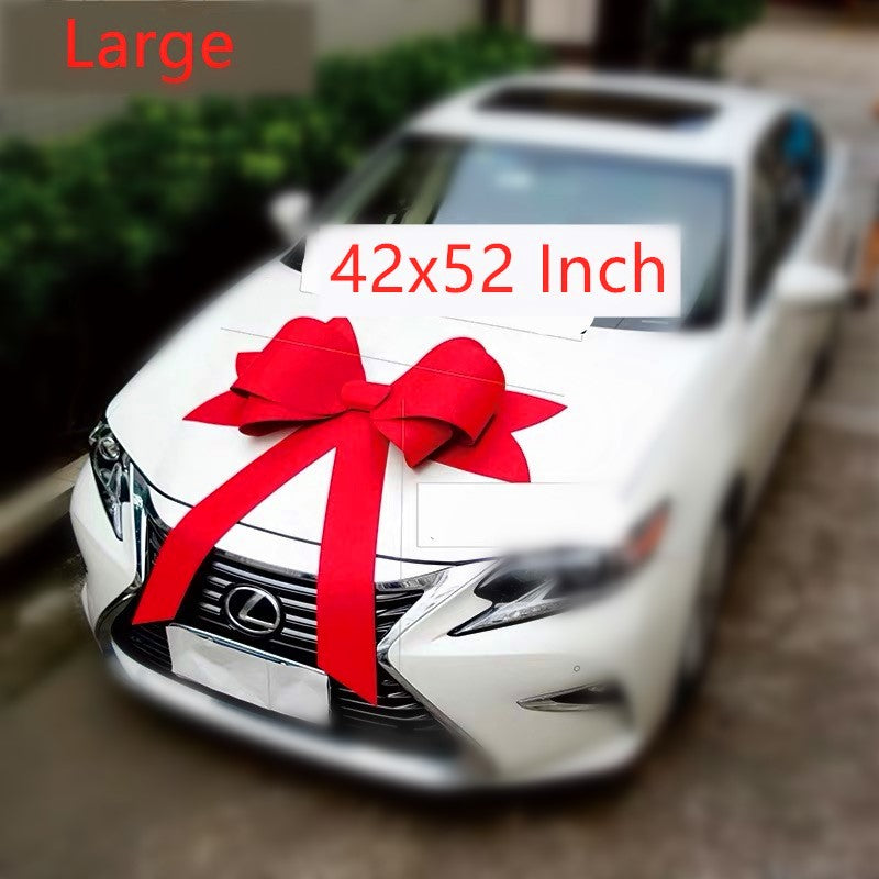 Handmade Big Car Bow Giant New Gift Red Bow