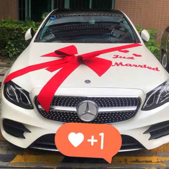 Bling Big Car Bow Giant New Gift Red Bow