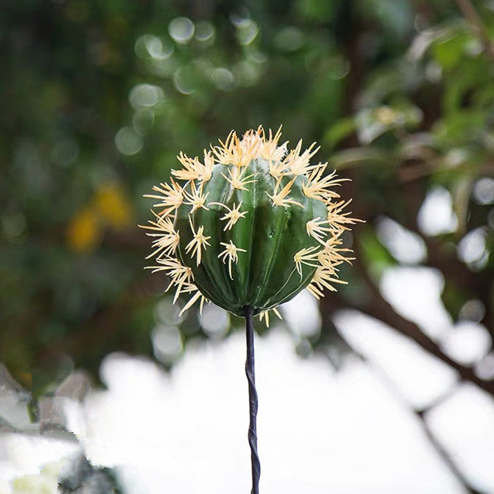 Funny Mini Cooper Smart Beetles Car Antenna Topper Decoration -Cactus ball