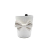 Bling Your Ride - Braided Leather Water resistant Car Trash Can with Bow