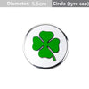Alfa Romeo Clover 3D metal Chrome Emblem Badge Decal