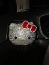 Bling Kitty Cat Car Air Vent Cell phone holder