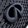 INFINITI QX50 Chrome Logo Emblem Carbon Fiber Pattern Badge Symbol