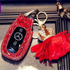 Bling NEW 2018 2019 Mercedes Benz E C S Class Car Key FOB with Rhinestones - Pink Green Red