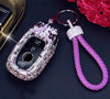 Bling NEW 2018 2019 Mercedes Benz E C S Class Car Key FOB with Rhinestones - Pink Green Red