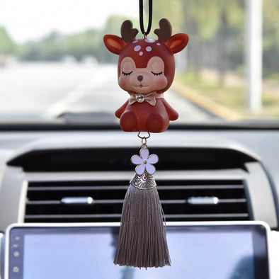 Car Mirror Charm Ornaments-Hanging Cherry Sakura Rear View Mirror Pend –  Carsoda