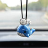 Whale car charm pendant - Cute Decor for rearview mirror