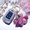 Silver Bling Car Key Holder with Rhinestones for Chevy Buick GL8
