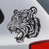 10'' Tiger Car Decals Stickers - White, black, red, yellow and blue