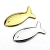 Whale Fish 3D metal Chrome Emblem Badge Decal Bumper Sticker