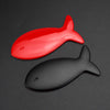 Whale Fish 3D metal Chrome Emblem Badge Decal Bumper Sticker