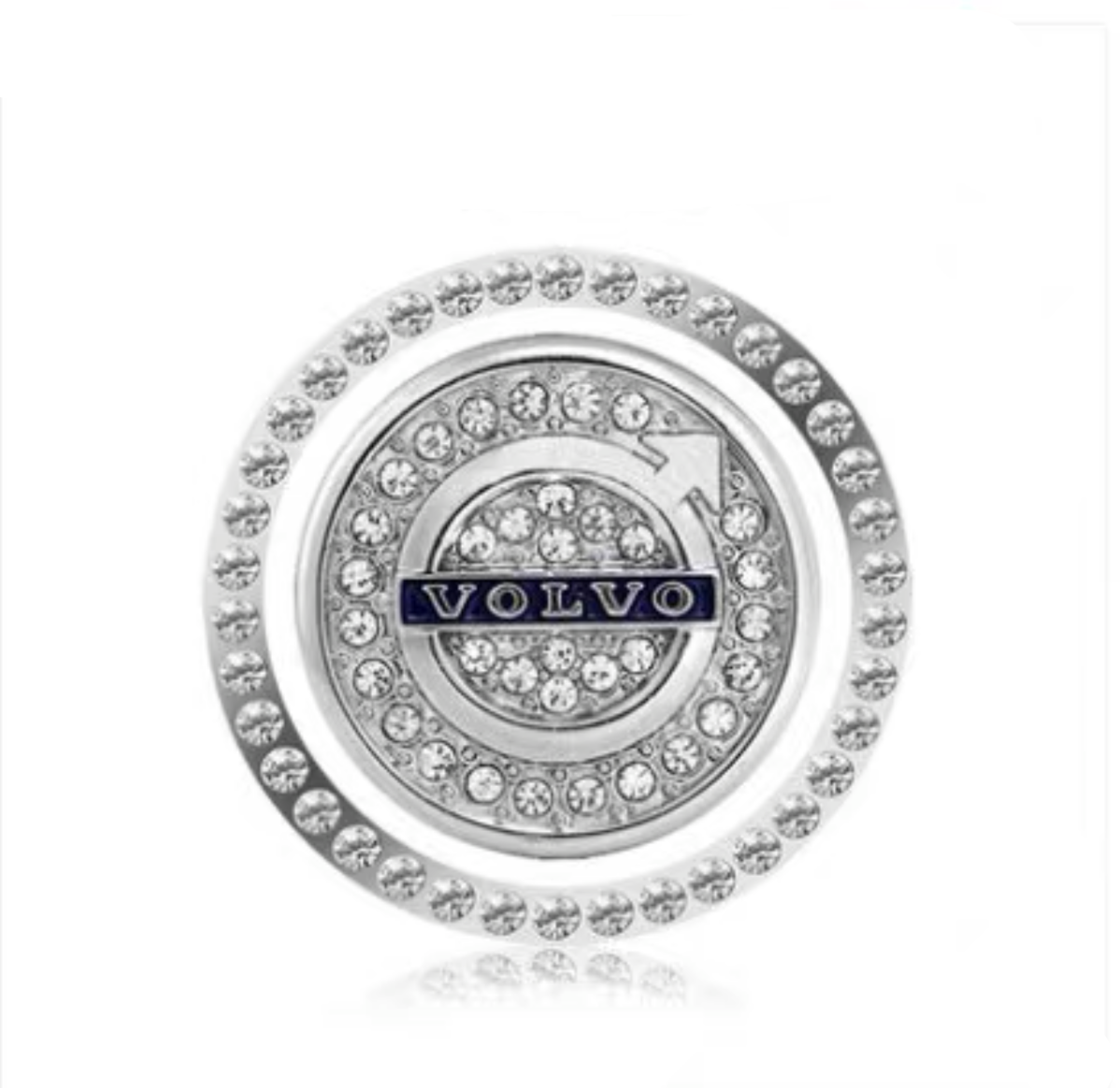 Customized Crystal Bling Ring Car Sticker Ring For Start Engine