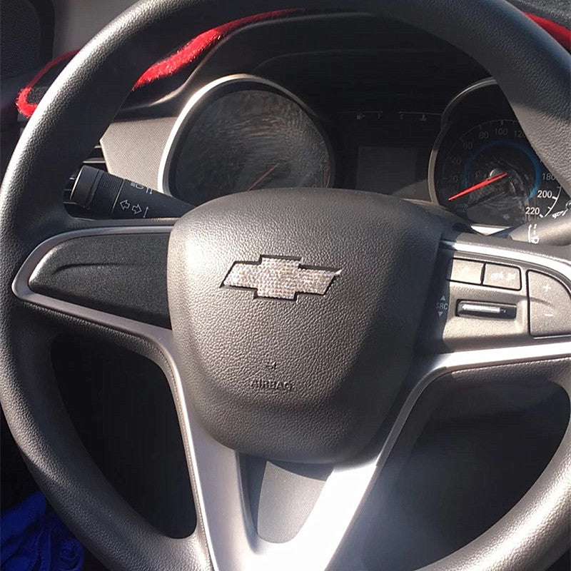 Chevrolet Chevy Bling Rhinestone Steering Wheel Decal