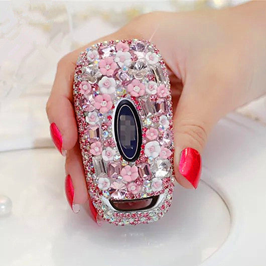 Ford Bling Car Key FOB case with Rhinestones